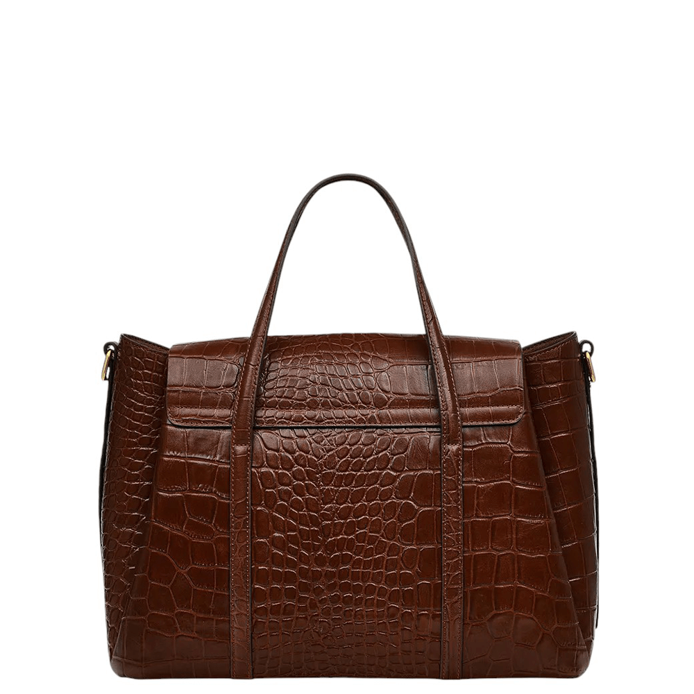 Radley The Chancery Croc-Effect Medium Flapover Grab Bag